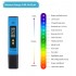 TTSTAR PH Meter for Water Hydroponics Digital PH Tester Pen 0.01 High Accuracy Pocket Size with 0-14 PH Measurement Range for Household Drinking, Pool and Aquarium (Blue)