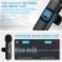 RAYCON Wireless Lavalier Microphone for Phone(USB-C), Dual Wireless Microphone for Video Recording, Live Stream, Vlog, YouTube, TikTok, Facebook, Zoom - Noise Reduction & Plug-Play