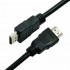 Ifeart HDMI Cable Bluray 3D DVD 4K PS4 HDTV XBOX LCD HD TV 1080P Black High Speed 5ft