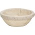 FORSUN Bread Banneton Proofing Basket Set of 2, 9 Inch Round & 10 Oval Cane Sourdough Baskets with Lame + Dough Scraper Linen Liner Basting Brush for Making Baking Fermentation