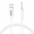 Zerist Aux Cord for iPhone, 3.5mm Aux Cable for Car Compatible with iPhone 13 12 11 XS XR X 8 7 6 iPad iPod for Car Home Stereo, Speaker, Headphone, Support All iOS Version - 3.3ft (White)