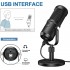 TTSTAR USB Microphone, Condenser Podcast Microphone for Computer. Suitable for Recording, Gaming, Desktop, Windows, Mac, YouTube, Streaming,