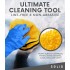 Solid  Multipurpose Plush Microfiber Cleaning Cloth - Cleaning Towel for Household, Car Washing, Drying & Auto Detailing - 12" x 12" (Yellow, 12)