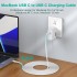 IFEART 30W USB C Fast Charger for iPad Pro 12.9, 11 inch 2021/2020/2018, iPad Air 4th/5th, Mini 6, MacBook Air 13 inch, 12 inch, Google Pixel 6, Type C Thunderbolt 3 Power Adapter, 6.6ft USB C to C Cord