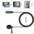 TTSTAR TYPE C Lapel Lavalier Clip-On Recording Live Vlog Microphone Android Voice iPhone new.