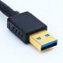 DTECH Gold Plated USB 3.0 Extension Cable 3 Feet Type A Male to Female Port Cord (Black, 1-Meter)