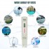 TTSTAR TDS Meter, Water Quality Tester Filter Pen, Accuracy Testing Water Quality for Drinking Water Purity Test, Swimming Pools, Aquariums(Grey)