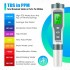 TTSTAR 3 in 1 Digital PH Meter with PH/TDS/Temp Meter Water Quality Tester, Digital Water Tester for Drinking Water Test, Swimming Pool, Aquarium, Hydroponics