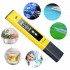 TTSTAR PH Meter for Water Hydroponics Digital PH Tester Pen 0.01 High Accuracy Pocket Size with 0-14 PH Measurement Range for Household Drinking, Pool and Aquarium (Yellow)