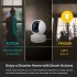 Kasa Smart Indoor Pan/Tilt Smart Security Camera, 1080p HD Dog Camera 2.4GHz with Night Vision, Motion Detection for Baby and Pet Monitor, Cloud & SD Card Storage, Works with Alexa & Google Home