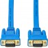 DTECH Flat Thin Extra Long VGA Cable 25 ft Male to Male 15 Pin Connector Computer Monitor Cord 1080p HD High Resolution(8 Meter, Blue)