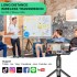 ISAIBELL 2-in-1 Wireless Lavalier Microphone for iPhone iPad, Plug-Play Wireless Mic for Recording, Live Stream, YouTube, TikTok, Facebook, Vlog, Interview, Noise Reduction Auto-Sync