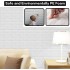 Sodeno 3D Wall Panels Peel and Stick, 14.5 Sq Ft Coverage,Printable Faux Brick Wallpaper Sticker with Self-Adhesive Waterproof Foam for Interior Wall Decor, Bathroom Home Decoration