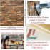 Sodeno 3D Wall Panels Peel and Stick, 14.5 Sq Ft Coverage,Printable Faux Brick Wallpaper Sticker with Self-Adhesive Waterproof Foam for Interior Wall Decor, Bathroom Home Decoration